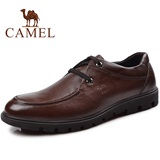 Camel骆驼男鞋真皮商务休闲鞋加大码44 45 46 47男士皮鞋A2248016
