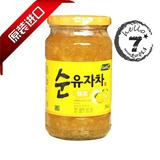 韩国进口冲饮品 KJ国际蜂蜜柚子茶 饮料水果茶 富含维C 瓶装560g