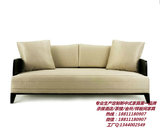 禅意系列 新中式三人实木沙发床 客厅休闲沙发 现代北欧沙发组合