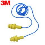 降音3M340-4004防噪音隔音 游泳防护射击 可清洗工业降噪防护耳塞