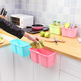 多功能家用厨房塑料垃圾桶挂式桌面橱柜迷你创意垃圾桶储物盒