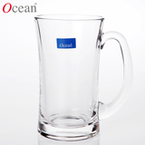 【天猫超市】Ocean进口无铅玻璃杯泡茶杯子水杯啤酒带把家用330ml