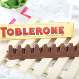 瑞士原装进口Toblerone瑞士三角牛奶巧克力含蜂蜜及巴旦木糖50g