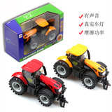小型合金农夫车拖拉机带灯光音乐1:32热卖儿童玩具汽车模型