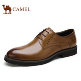 【新品】Camel/骆驼男鞋 2015冬季新款商务正装真皮雕花皮鞋