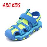 ABC童鞋儿童凉鞋2016夏季新男童儿童包头凉鞋小童沙滩鞋学生凉鞋