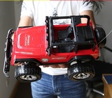 益智大型轮胎充电越野全地形水陆两栖大脚怪电动遥控玩具汽车