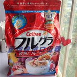 现货~日本原装Calbee卡乐B多种水果果仁谷物营养即食麦片早餐800g