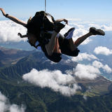 美国夏威夷一日游个人旅游签电话卡自由行租车跳伞体验酒店滑翔伞