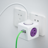 阿乐乐可PowerCube二代2代 模方魔方插座 旅行USB充电器全球通用