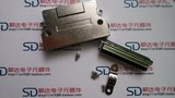SCSI头CN68P 母铁壳 SCSI 槽式 68P母连接器 焊线式铁壳弹片
