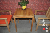 精品桌椅组合 纯榆木制作 漫咖啡二人桌 厂家直销