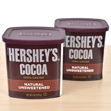 包邮美国好时可可粉HERSHEY'S巧克力粉脱脂无糖 花式咖啡辅料226g