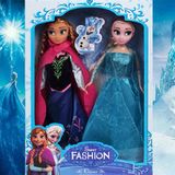 迪士尼Frozen1代冰雪奇缘玩具芭比娃娃直销艾莎Elsa安娜Anna套装