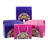长方形包装盒 礼品盒 纸盒定做手提盒婚庆满月喜糖盒子批发包邮