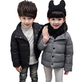 童装男童棉衣外套2015新款儿童冬装宝宝棉袄女童冬季短款高领加厚