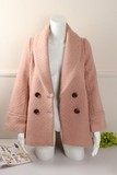 [转卖]cocodeal 2013vivi 杂志款 日系爆款羊毛呢大衣 西装外套