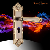 塞翁诗玛 欧式室内门锁 奢华实木门锁 卧室三件套装 美式安全锁具