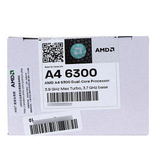 AMD A4 6300 APU 双核 盒装CPU FM2 3.7GHz 搭配 A58V+ 秒G32