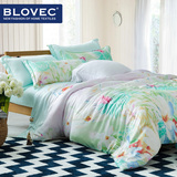 帛罗旺斯天丝四件套100%双面 床上用品床单被套1.8m床春夏新品