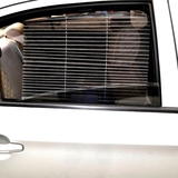 太阳挡隐私窗帘遮阳帘 车用侧窗防晒窗帘遮 汽车自动伸缩侧窗