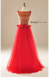 【出租】改良旗袍中式时尚结婚红色婚纱礼服艺术个性新娘敬酒服