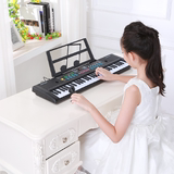 儿童电子琴带麦克风1-3-6岁5礼物女孩音乐小孩宝宝钢琴玩具