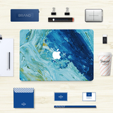 MacBookAirPro个性贴纸苹果笔记本电脑外壳保护贴膜水彩油画定制