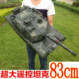 热卖XQ充电动超大遥控坦克履带rc遥控汽车坦克模型男孩越野儿童玩