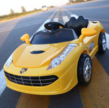 C3H双座儿童电动车汽车带遥控四轮可坐两人玩具车双驱动超大童