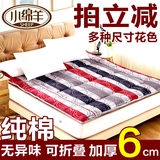 铺床褥0.9m1.2m1.5m1.8米加厚小绵羊高级日式床垫榻榻米学生宿舍