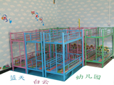 厂家批发幼儿园专用床铁幼儿园上下床双层床铁儿童床小学生床铁架