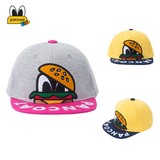 韩国正品代购包邮PANCOAT15汉堡卡通儿童棒球帽嘻哈复古平沿帽