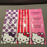 【现货】日本代购正品 Hello Kitty40周年限量Kitty脸 保湿面贴膜