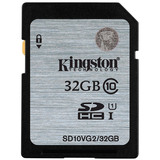 金士顿 32G SD C10 45MB/S 佳能 尼康 单反相机高速内存卡 储存卡