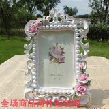 特价新款6寸7寸欧式韩式田园婚纱影楼相框摆台创意生日情人节礼物