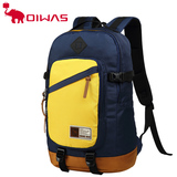 OIWAS/爱华仕新品双肩包男韩版学院风书包大容量旅行包女时尚背包