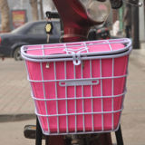 电动自行车篓车篮防水防雨罩 框子车筐内胆包 配件 圣宝龙 黄鹤
