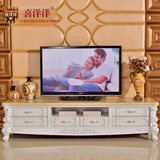 欧式电视柜大理石电视柜长方形法式美式实木高档客厅组合家具特价
