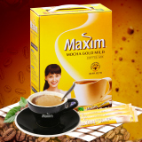 韩国咖啡东西maxim麦馨咖啡1200g条装三合一速溶咖啡麦馨摩卡咖啡