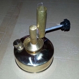 不锈钢座式酒精喷灯全铜坐式酒精喷灯酒精灯可调节化学实验器材