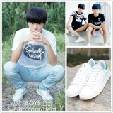 TFBOYS同款鞋子超少年密码王俊凯同款板鞋透气小白鞋男女款运动鞋