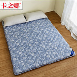 叠床褥日式透气竹炭加厚榻榻米床垫1.5m床双人1.8垫被地铺睡垫折
