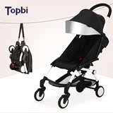 TOPBI 婴儿推车出口 伞车超轻便携可躺可坐 可上飞机折叠手推车BB