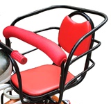 减震加厚宝宝儿童安全座椅自行车折叠车自行车后置座椅可调节
