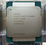 Intel/英特尔 I7 5820K 6核12线程 QS 高主频 CPU 视频剪辑建模