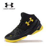 正品CURRY安德玛库里2代篮球鞋 UA签名款高帮男鞋防滑跑鞋蝙蝠侠