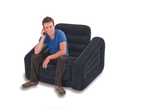 包邮正品INTEX豪华单人充气沙发多功能休闲折叠沙发懒人沙发床
