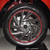 江淮瑞风S2 S3轮毂贴 碳纤维改装轮毂贴纸 瑞风S3专用轮胎装饰贴