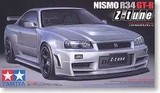 正品 田宫TAMITA 汽车模型 1:24 尼桑 Nissan R34 GTR 跑车 24282